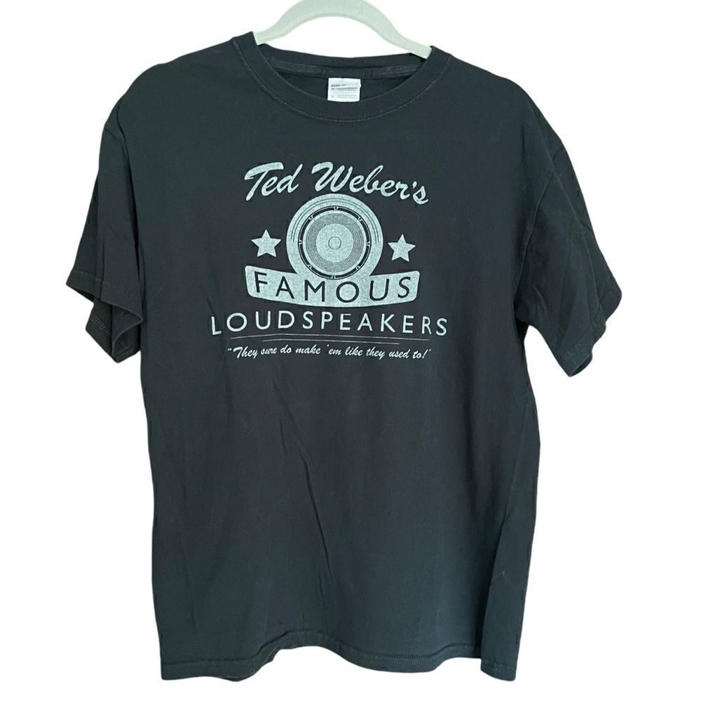 Rock Crew T-Shirt. Ted Weber’s Famous Loud Speakers Sz M mens. Mint Condition.